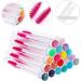 PACKOVE 20 Pi ces Ensemble de tubes de brosse cils fouetter mascara tube baguettes Bagues de mascara r utilisables brosse cils tube vide fibre artificielle Colorful Couleurs assorties - Buy Online on GoSupps.com