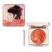 Embossed Smooth Powder Blush Palette For Cheeks Embossed Girl Blush For Cheeks Face Matte Blush Palette (Orange 6g) Orange 6 g (Pack of 1)