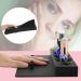 Beautyflier Soft Silicone Nail Polish Bottle Holder Nail Polish Organizer Nail Station for Salon Home DIY Manicure Tools Nail Art (Black) - Buy Online on GoSupps.com