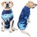 Lianzimau Dogebody for Male Dogs - Post-Op Recovery Suit & Wound Protection - Tie-Dye Blue Pet Shirt - Buy Online on GoSupps.com