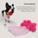 ZENVALY Dog Poop Bag Dispenser Dog Waste Bag Dispenser with Clip Lead 1 Roll of Poop Bags Black - Buy Online on GoSupps.com