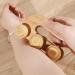 Gleavi Wooden Roller Massage Device - Acupressure Ball & Muscle Roller for Deep Tissue Body Massage - Perfect for Calves & Relaxation - Buy Online on GoSupps.com