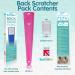 Back Bliss Back Scratcher - Patented Design for Itching Relief Gift Box Included 5 Colors Perfect Gift Idea - Single Pack Rose - Buy Online on GoSupps.com