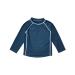 Leveret Long Sleeve Baby Boys Girls Rash Guard Sun Protected UPF + 50 Kids & Toddler Swim Shirt (12 Months-5 Toddler) 5 Years Navy