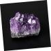 FOMIYES 3pcs Natural Crystal Cluster Crystal Cluster Adornment Purple Decor Artwork Unique Natural Minerals - Buy Online on GoSupps.com