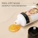 24k Nano Gold Peel-Off Face Mask | Golden Lift & Firming Mask for Blackheads & Pore Cleansing | Premium Collagen Exfoliating Facial Treatment - Buy Online on GoSupps.com