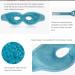 Dajidafu Men Gel Cooling Eye Cover Cold Compress Skin Care Beauty Sleeping Pad Adjustable Headband Pouch Removal Salon Travel Sky Blue - Buy Online on GoSupps.com