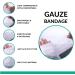 24 Pack 2 x 4.1 Yards Gauze Bandage Roll with Tape - Sterile Cotton Gauze Wrap for Wound Care - Buy Online on GoSupps.com