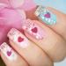 2 Boxes 3D Nail Art Charms Valentine Love Heart Nail Art Charms Nail Rhinestone for DIY Nail Art Manicure Cellphone Decoration - Buy Online on GoSupps.com