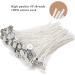 EricX Light 100 Piece Pre-Waxed Cotton Candle Wick for DIY Candle Making - Buy Online on GoSupps.com