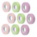MAGICLULU 9 Rolls Lash Tape Lash Tapes for Eyelash False Lash Adhesive Tape Makeup Supplies Lash Tool Eye Skin Tape Pink Tape Makeup Tape For Women Non-woven Fabric Patch