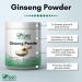 Orgen Ginseng Powder 227g - 100% Pure Enhances Physical Performance Supports Cognitive Function Reduces Mental Fatigue - Buy Online on GoSupps.com