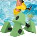 2PCS Water Dumbbells for Aquatic Exercise - Lightweight Triangle Shape Barbells for Water Aerobics & Swimming Fitness - Green EVA Foam Aquatic Fitness Equipment - Buy Online on GoSupps.com