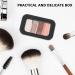 GANAZONO Lot de 2 Palettes de Maquillage Magn tiques Vides Compactes Couvercle Transparent Format S pour Fards Paupi res et Blush Portable pour DIY et Usage Voyage - Buy Online on GoSupps.com