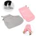 FRCOLOR 2 Sets Gloves Wax Foot Cover Wax Bath Hand Mitts Paraffin Bath Mitts Round Playing Baby Mat Foot Spa Cover Heat Tool Spa Hand Bag Pink Fabric Feet Insulation Cover - Buy Online on GoSupps.com