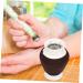 Frcolor Purple Sand Moxibustion Massage Device - Enhance Wellness at Home with Our Ceramic Moxibustion Pot - Buy Online on GoSupps.com