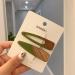 For Women Hair Accessories Hair Clips Hair Clips Hair Clips Geometric Hair Clips Sewing Wood (Green)