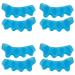 4 Pairs Bunion Toe Corrector - Easy to Clean, Reduce Pressure, Correct Toes for Eversion and Overlapping Toes (Blue, One Size) - Buy Online on GoSupps.com