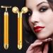 2-in-1 24k Gold Electric Face Massager Kit | 3D Roller & T-Shaped Skin Care Tools - Buy Online on GoSupps.com
