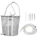 Stainless Steel 2L Coffee & Water Cloister-Bucket Kit | Complete Set with Hoses Attachments & Storage Bag | Perfect for International Shipping - Buy Online on GoSupps.com