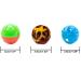 40 Count Plastic Ball Cat Toys with Bell - Assorted Colors - 10 Types - Gift Box Included - Buy Online on GoSupps.com