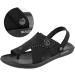 Orthopedic Man Bunion Corrector Sandals with Toe Separator - Black Size 10 - Buy Online on GoSupps.com