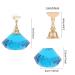 4-Color Nail Art Display Stand - Alloy Holder & Tip Practice Base for Nail Salons (Blue) | International Shipping Available - Buy Online on GoSupps.com