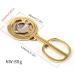 Round Double-Blade Stainless Steel Cigar Cutter Three-Blade 3-Blade Stainless Steel Gold-Plated Cigar Cutter Pocket Knife Cuban Cigar Cutter - Buy Online on GoSupps.com
