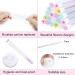 SenRocc 20Pcs Reusable Rose Flower Mascara Wands Set - Lash Extension Brush Tubes Spoolies Applicators - Makeup Tools - 5-petal-MIX - Buy Online on GoSupps.com