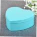 Alipis 15pcs Box Heart Shaped Candy Wedding Candy Case Empty Tins Biscuits Jar Candy Box Heart-shaped 9*9*4.5cm Blue - Buy Online on GoSupps.com
