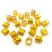 200 Pieces Hair Jewelry Rings - Aluminum Dreadlock Pearls & Metal Cuffs 8mm - Gold & Silver Hair Accessories - Buy Online on GoSupps.com