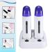 Electric Wax Heater - Roll-On Wax Device for Arms Legs Armpits & Bikini | Smooth Skin Accessories (#2) Blue - Buy Online on GoSupps.com