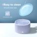 Pawaii Ceramic Elevated Cat Bowl Set - Whisker Friendly, Dishwasher Safe - Purple and Blue - Buy Online on GoSupps.com