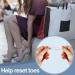 4 Pairs of Silicone Toe Spreaders - Toe Separators for Pain Relief | Small Toe Spreader in 4 Colors - Buy Online on GoSupps.com