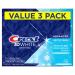 Crest 3D White Advanced Teeth Whitening Toothpaste Arctic Fresh 3.3 oz Pack of 3 3.3 Ounce (Pack of 3) - Buy Online on GoSupps.com