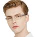 Hubeye 4 Pack Frameworkless Reading Glasses - Anti-Blue Light Glasses for Men & Women - 2.00 Diopters - Convenient Glasses Holster Included - Buy Online on GoSupps.com