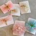 FEIFEI'S BOW Girls 5 Inches Princess Handmade Chiffon Heart Bow Hair Clips - Pink (One Pair) - Buy Online on GoSupps.com