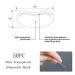 Kalolary 50 Pcs Hairdressing Transparent Visors - Haircut & Coloring Facial Protection for Salons - Buy Online on GoSupps.com