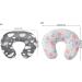 Rulbelok Removable Nursing Pillow Cover Bedding U-Shape Nursing Pillow Covers Lovely Printed Breastfeeding Pillow Cover Baby Feeding Supplies 6 Months and Up 6-12 Months Set - Buy Online on GoSupps.com
