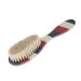 Men's Beard Cleaning Brush - Soft Bristles & Striped Handle | Portable Grooming Tool for Well-Groomed Beards - Buy Online on GoSupps.com