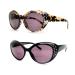 Bifocal Sunglasses for Women 2 Pair Cateyes Real Rhinestones Reader sunglasses with Free 2 Pouches 2.50