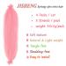 Pink Pre-Stretched Springy Afro Twist Hair 16 inch - 4 Packs for Passion Twist, Butterfly Locs & Bohemian Braids - Synthetic Braiding Hair Extension for Black Women - Buy Online on GoSupps.com