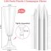 150 Clear Disposable Plastic Champagne Flutes - 5.5 Oz - Wedding Party Toasting Glasses - Buy Online on GoSupps.com