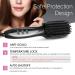JUMPHIGH Ionic Hair Straightening Brush - Fast MCH Ceramic Heating - Anti-Scald - Auto Temperature Lock - Portable Straightening Comb for Home and Travel Black - Buy Online on GoSupps.com