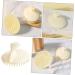 Healeeved 4-Piece Shampoo Massage Comb Set | Scalp Massager & Scrubber for Teenage Girls | Hair & Body Care | 9.60x8.20cm - Buy Online on GoSupps.com
