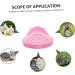 BESPORTBLE Box Rabbit Toilet Hamster Toilet Hamster Bedding Guinea Pig Toilet Small Pet Litter Pan Plastic 25X19X10CM Pink - Buy Online on GoSupps.com