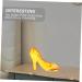 Kids Crystal High Heels - Acrylic Yellow Beads - Gem Toys 11X4CM - Buy Online on GoSupps.com
