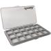 Aventik Super Slim Fly Fishing Box with Magnetic Compartments 7.3X3.8X0.5inch H34-18C - Buy Online on GoSupps.com