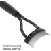 Eyelash Comb Separator Eyelash Comb Folding Reusable Stainless Steel Eyelash Separator with Cover Cosmetic Tool Black - Buy Online on GoSupps.com