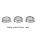 Premium Stainless Steel Replacement Razor Heads for PT720 PT725 PT726 - Smooth Shaving Experience - Buy Online on GoSupps.com